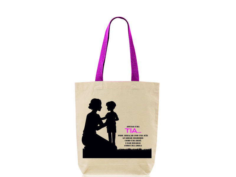 311089T - Saco 34 x 42 x cmO Seu Presente Personalizado