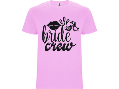 6681_48DS1 - T-shirts adulto 100% algodão rosa bebéO Seu Presente Personalizado