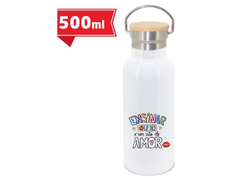 Z-1103EE - Termo Aço Inoxidável 500mlO Seu Presente Personalizado