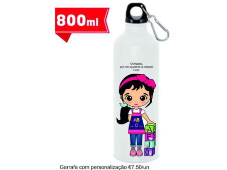 10990EE - Garrafa 800ml alumínioO Seu Presente Personalizado