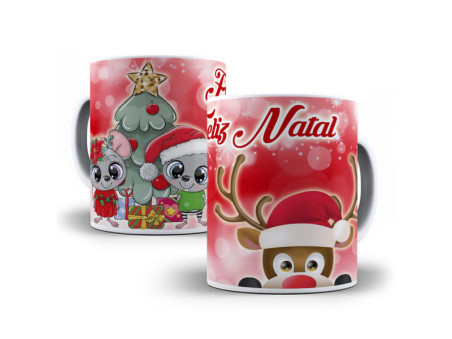 3893NT3- Caneca cerâmica 350ml O Seu Presente Personalizado