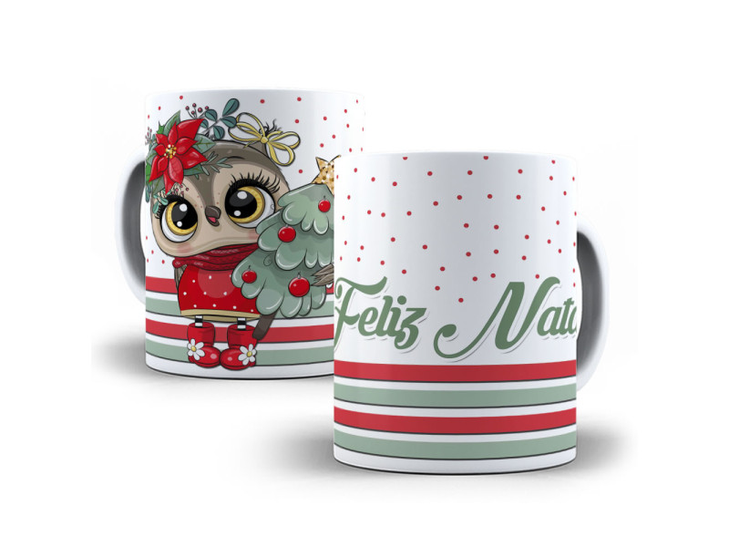 3893NT4- Caneca cerâmica 350ml O Seu Presente Personalizado