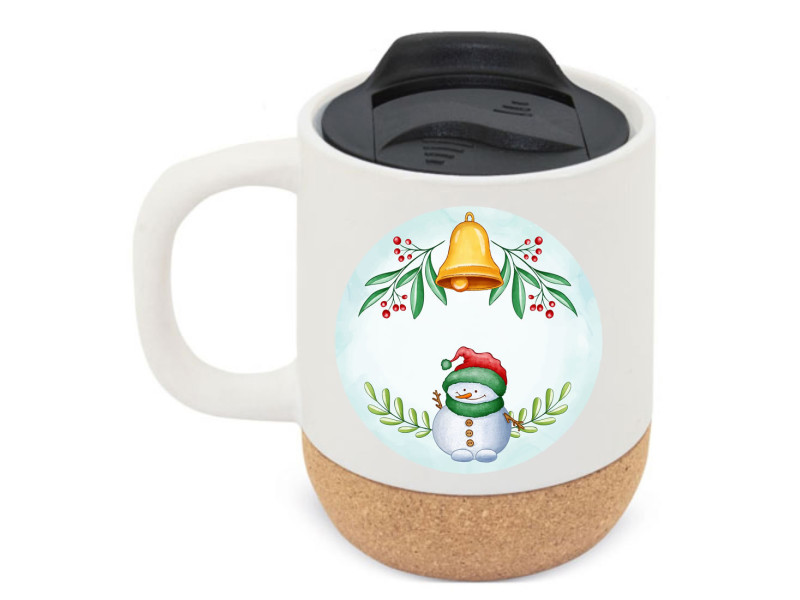 60070 NT- Caneca cerâmica cortiçaO Seu Presente Personalizado