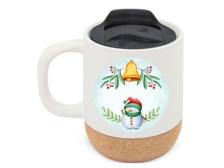60070 NT- Caneca cerâmica cortiçaO Seu Presente Personalizado