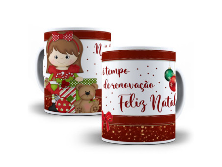 3893NT6- Caneca cerâmica 350ml O Seu Presente Personalizado