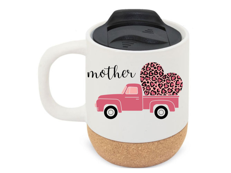 60070M - Caneca cerâmica cortiçaO Seu Presente Personalizado