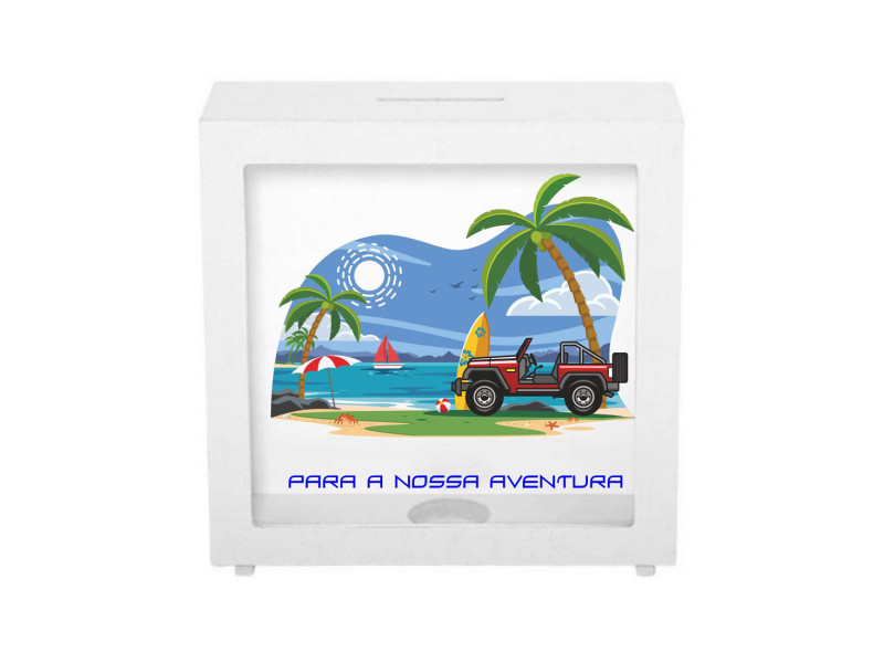 MealheiroMM2- Mealheiro em madeira O Seu Presente Personalizado