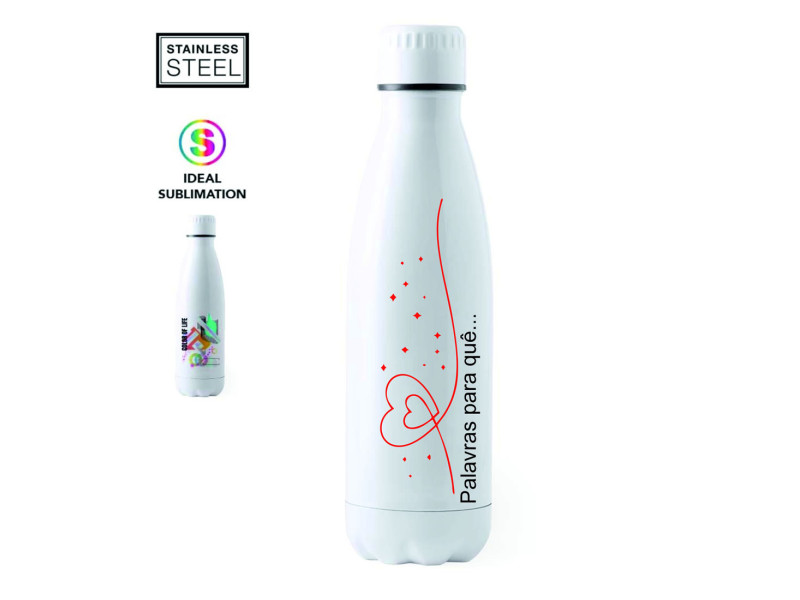 10099MP - Garrafa 700ml aço inoxidávelO Seu Presente Personalizado