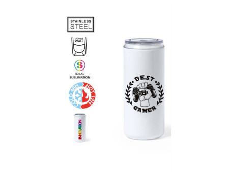 1791AM - Copo térmico de aço inox de dupla parede e 650ml O Seu Presente Personalizado