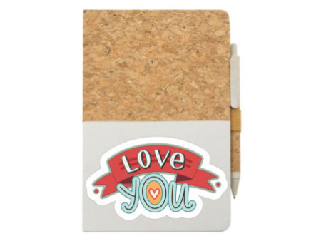 10050AM - Bloco A5 pautadoO Seu Presente Personalizado