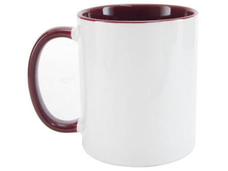 679G - Caneca cerâmica bordeaux 360mlO Seu Presente Personalizado