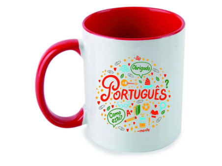 61700VEPP- Caneca interior e asa de corO Seu Presente Personalizado