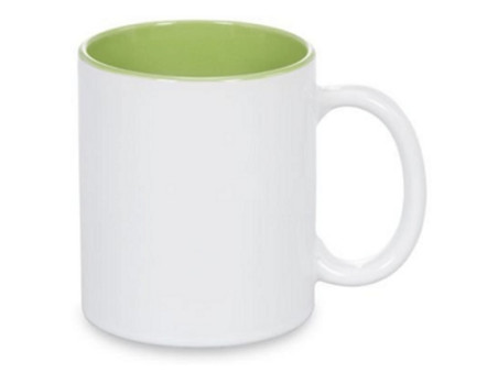 679V - Caneca cerâmica Verde  360mlO Seu Presente Personalizado